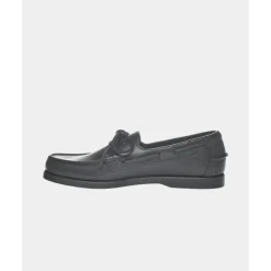 Scarpe Nautico Docksides Portland Nere