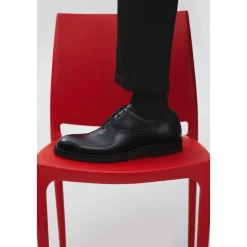 Scarpe Oxford in Pelle Nera