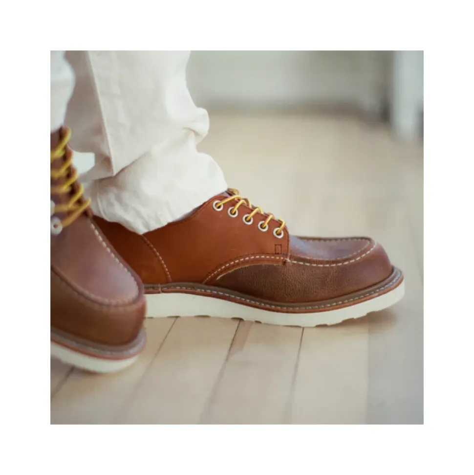 Scarpe Oxford Moc in Rame