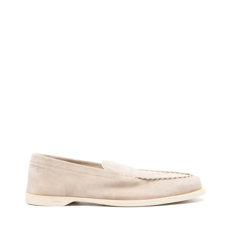 Scarpe Pace in Camoscio Neutro