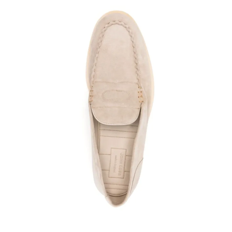 Scarpe Pace in Camoscio Neutro