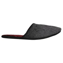 Scarpe slip on in pelliccia sintetica nera
