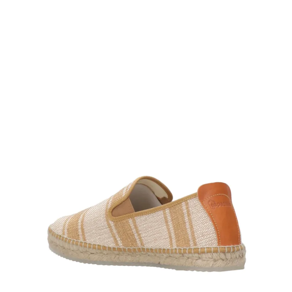 Scarpe Slip-On in Tela e Corda