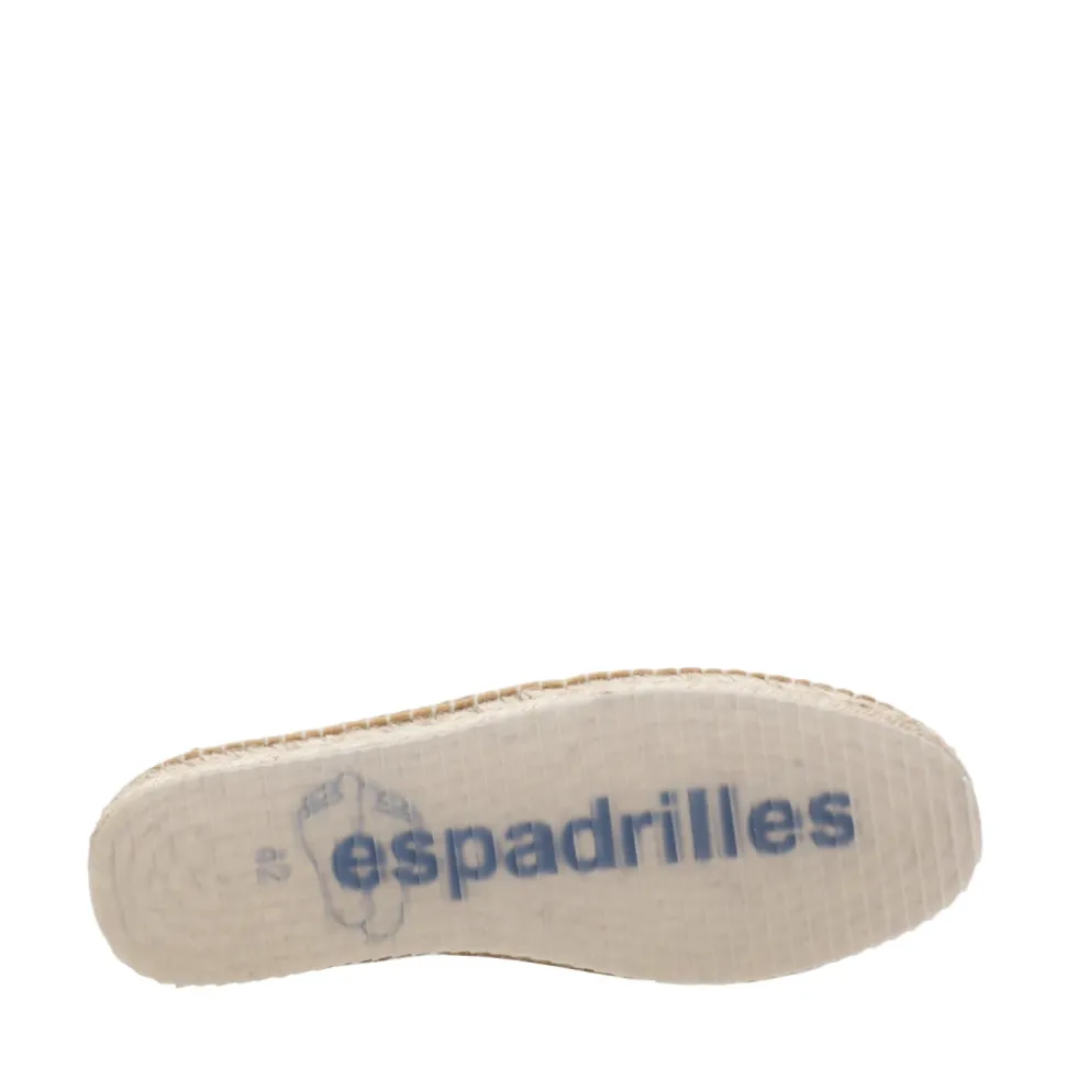 Scarpe Slip-On in Tela e Corda