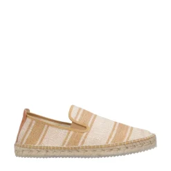 Scarpe Slip-On in Tela e Corda
