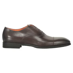 Scarpe stringate in pelle