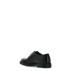 Scarpe Stringate in Pelle Nere