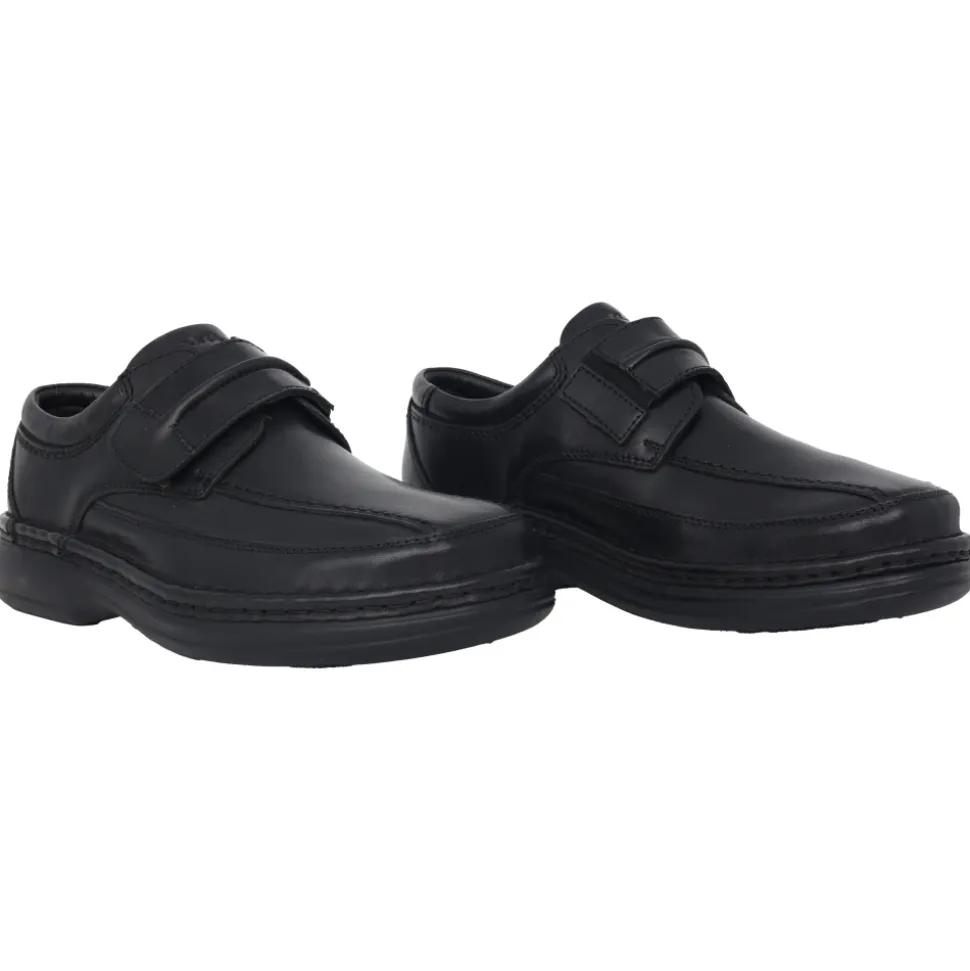Scarpe Uomo con Cinturino Largo - Nero