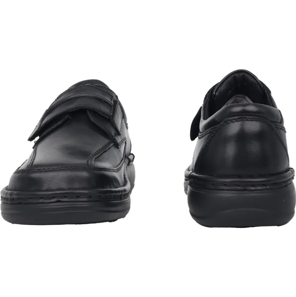 Scarpe Uomo con Cinturino Largo - Nero