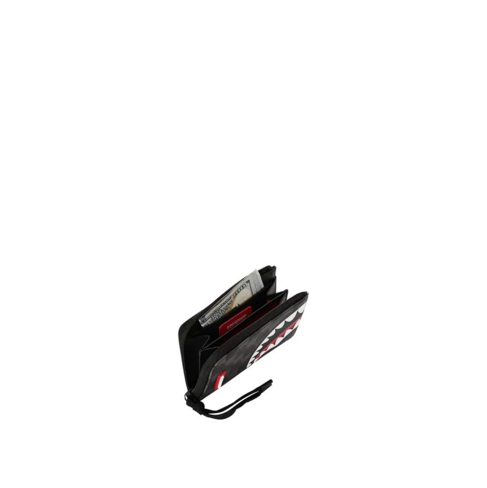 Sharks In Paris Balloon Black Wallet