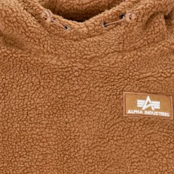 Sherpa Teddy Hoodie Cammello