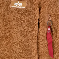 Sherpa Teddy Hoodie Cammello