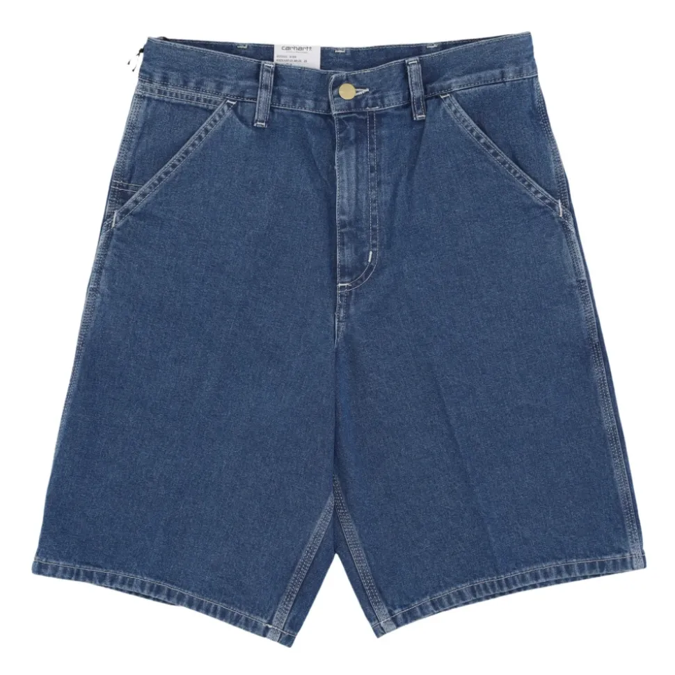 Short in Denim Blu Stone Washed