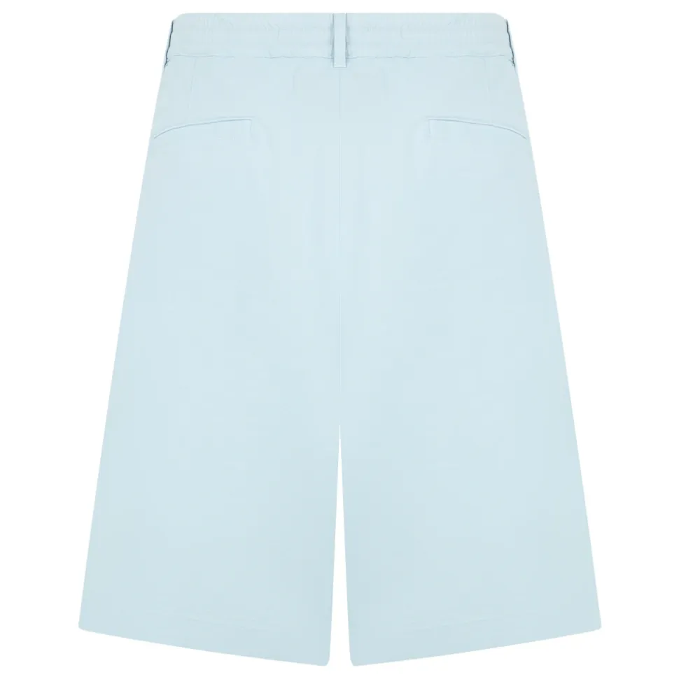 Shorts con Dettaglio Logo Ricamato