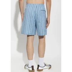 Shorts con Motivo Greco