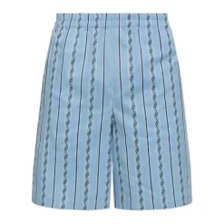 Shorts con Motivo Greco
