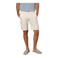 Slim Fit Cargo Bermuda Shorts