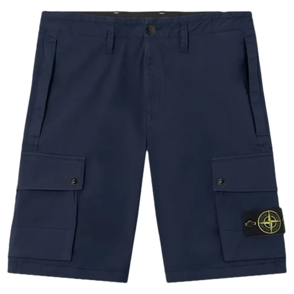 Slim-fit Cargo Bermuda Shorts