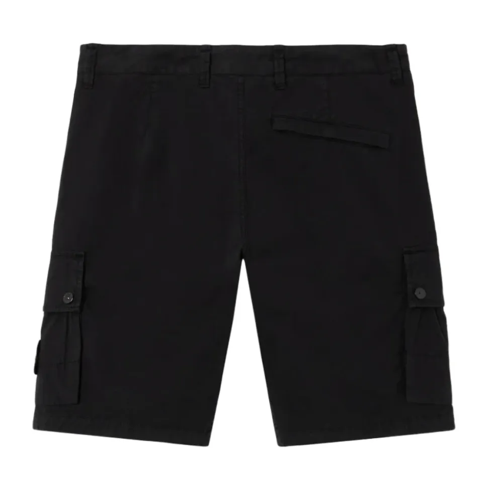 Slim-fit Cargo Bermuda Shorts