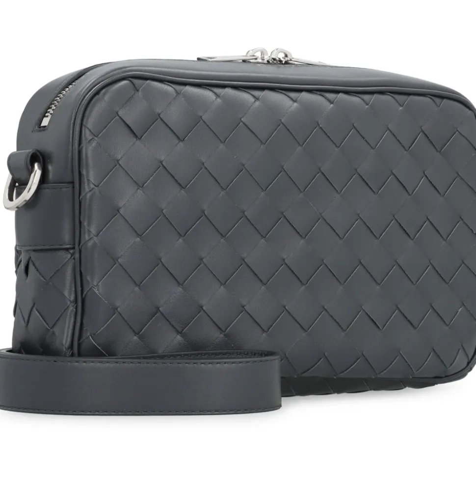 Small Intrecciato Camera Bag