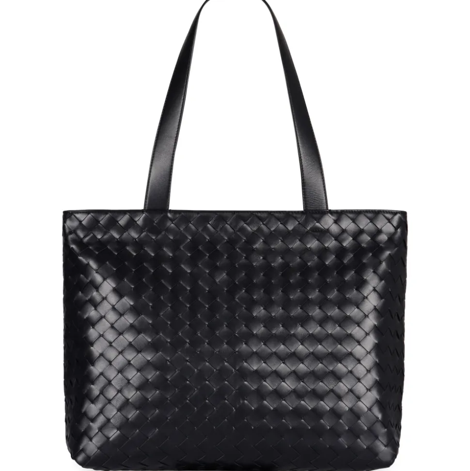 Small Intrecciato Zipped Tote
