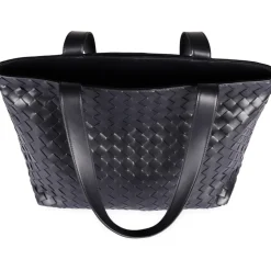 Small Intrecciato Zipped Tote