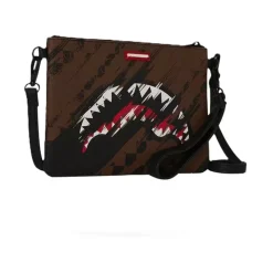 Smeared Grunge Crossbody Pouchette