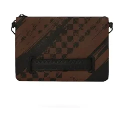 Smeared Grunge Crossbody Pouchette