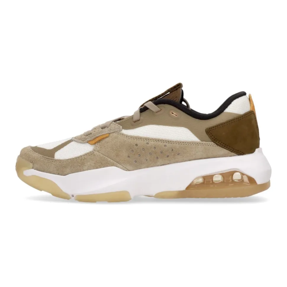 Sneaker Basse Kaki/Bianco/Verde Oliva Chiaro Riflettente