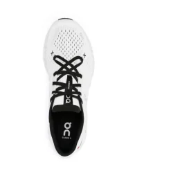 Sneakers Bianche in Maglia con Dettagli Riflettenti