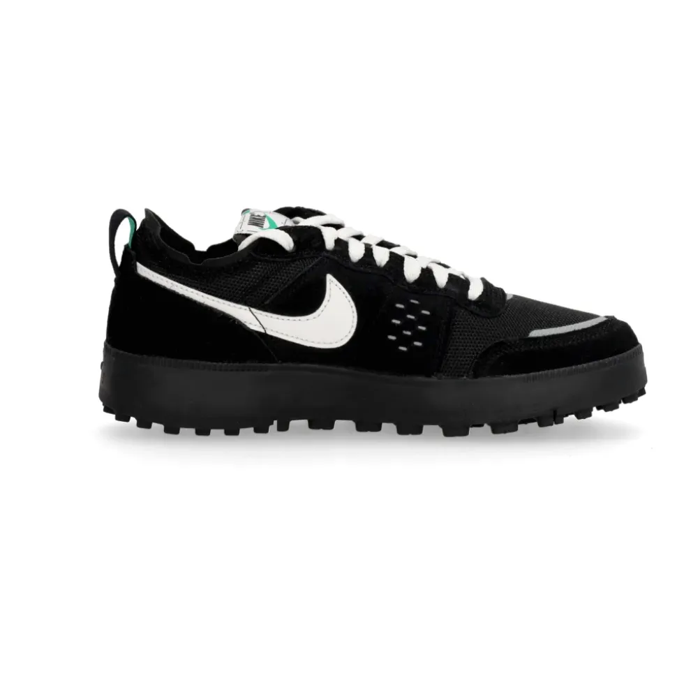 Sneakers City Nere con Dettagli Verdi