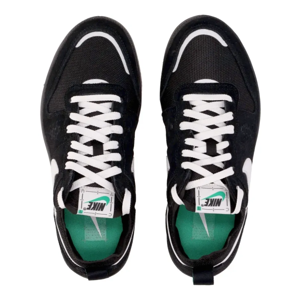 Sneakers City Nere con Dettagli Verdi