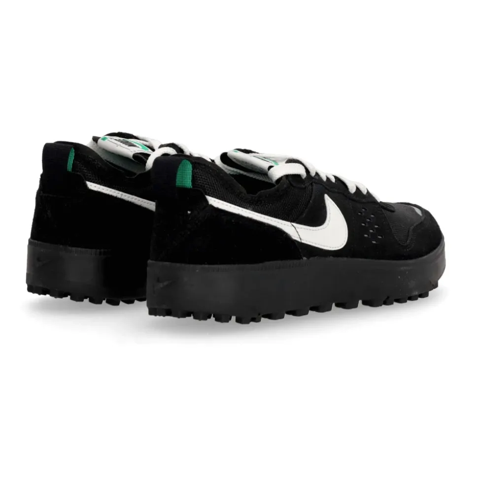 Sneakers City Nere con Dettagli Verdi