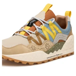 Sneakers in suede e tessuto tecnico WASHI MAN