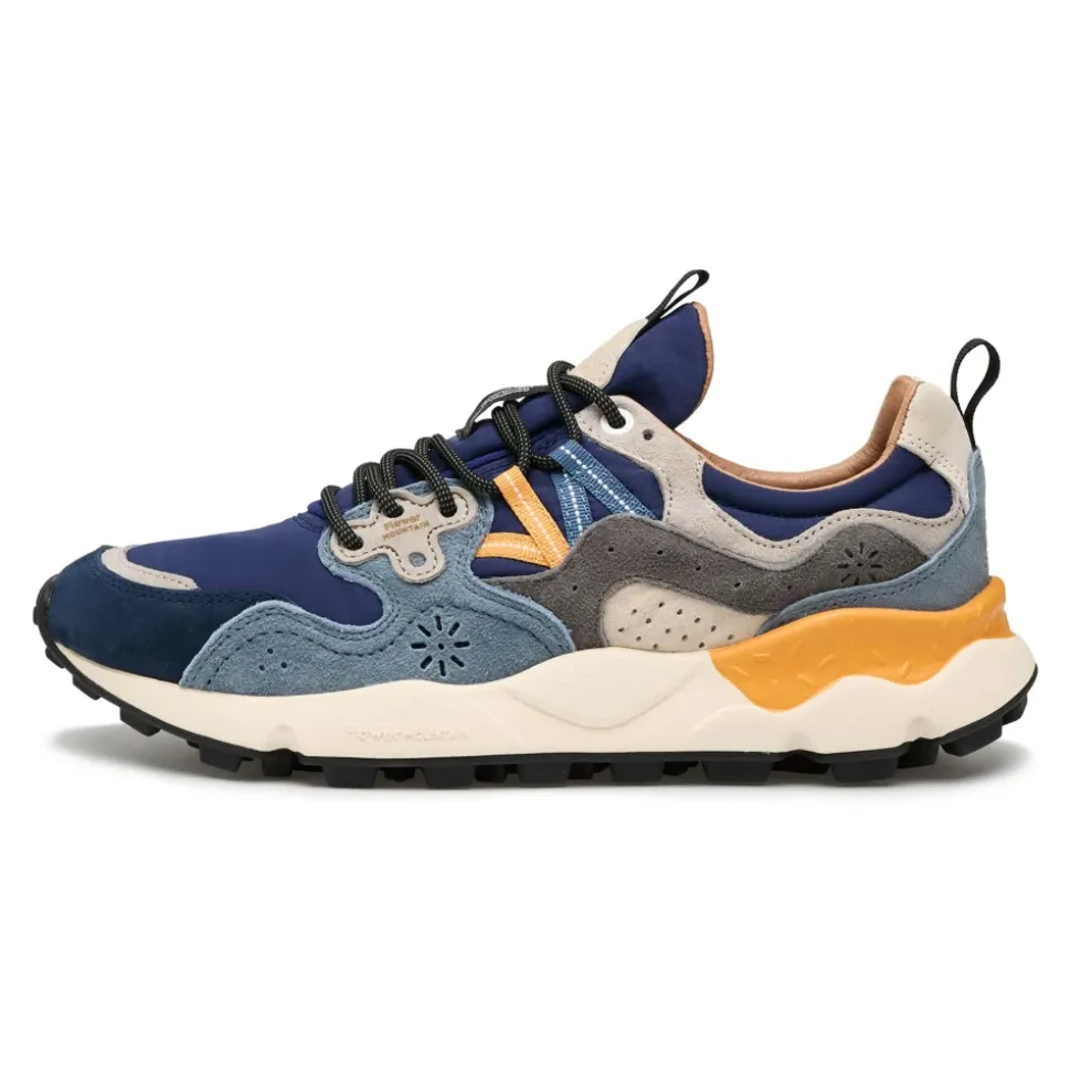 Sneakers in suede e tessuto tecnico YAMANO 3 MAN