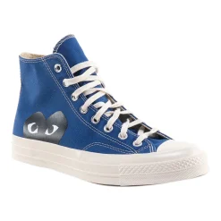 Sneakers in Tela con Stampa Laterale