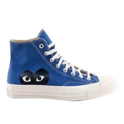 Sneakers in Tela con Stampa Laterale