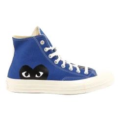Sneakers in Tela con Stampa Laterale