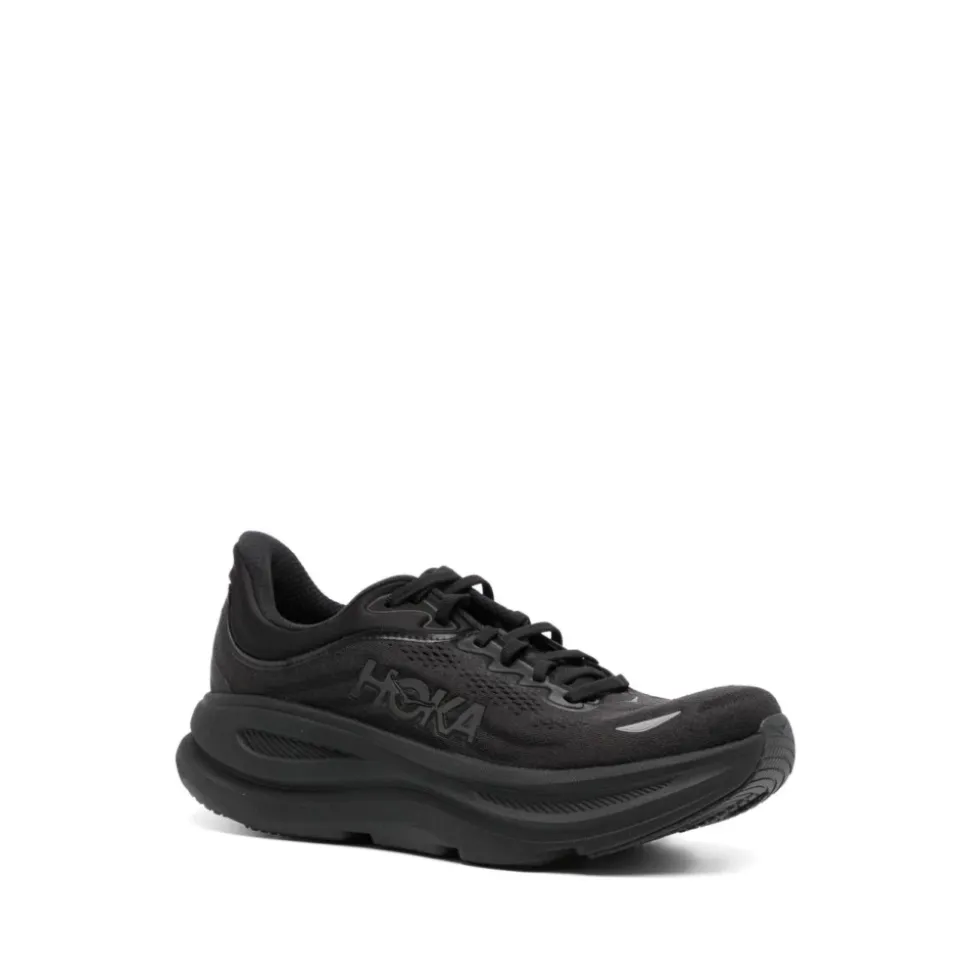 Sneakers Nere con Colletto 3D