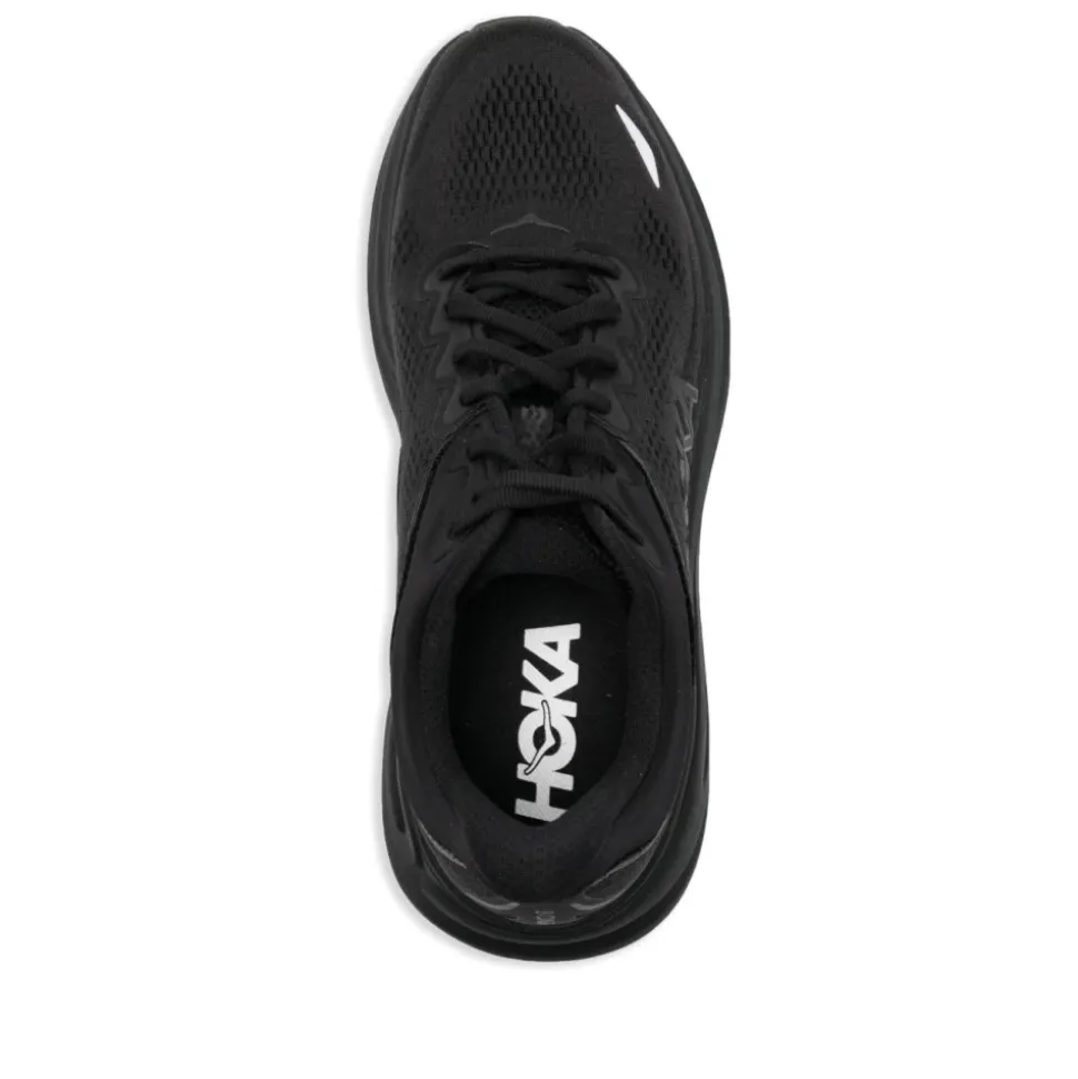 Sneakers Nere con Colletto 3D