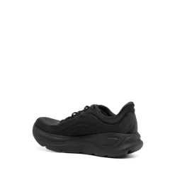 Sneakers Nere con Colletto 3D