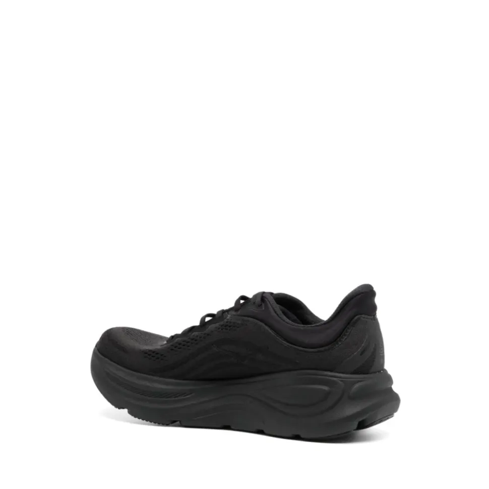 Sneakers Nere con Colletto 3D