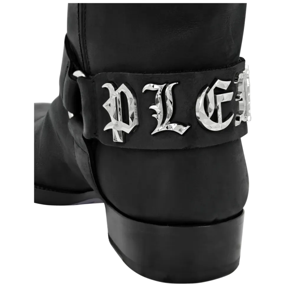 Stivale Alto Flat Gothic
