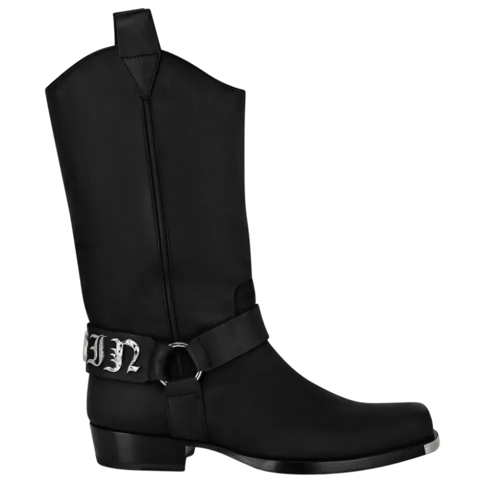 Stivale Alto Flat Gothic