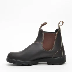 Stivaletti Classici Marroni in Pelle