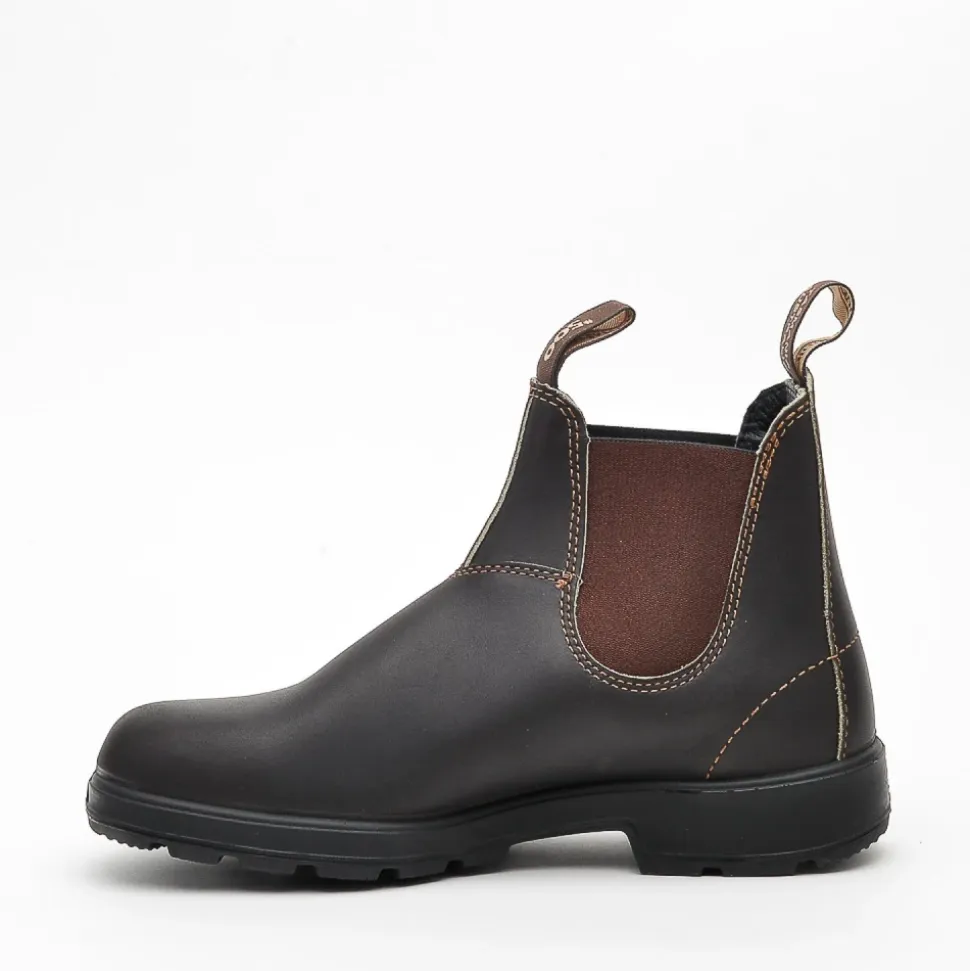 Stivaletti Classici Marroni in Pelle