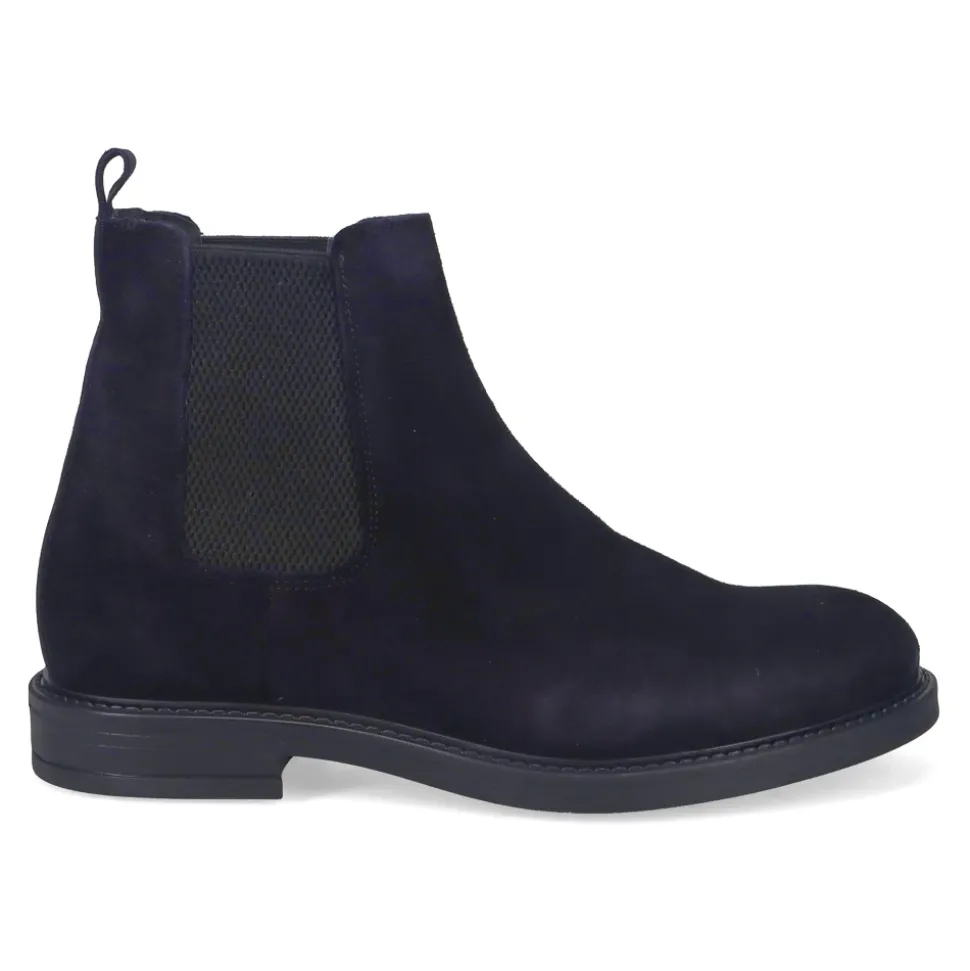 Stivaletti in Camoscio Blu per Uomo
