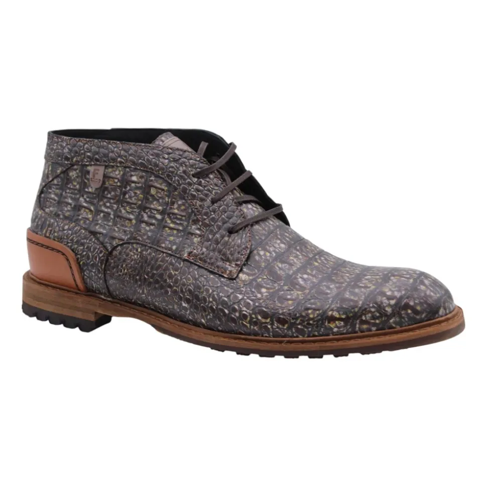 Stivaletto in Camoscio Suola in Crepe