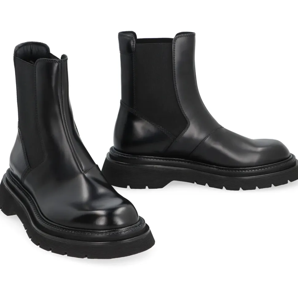 Stivali Chelsea in pelle
