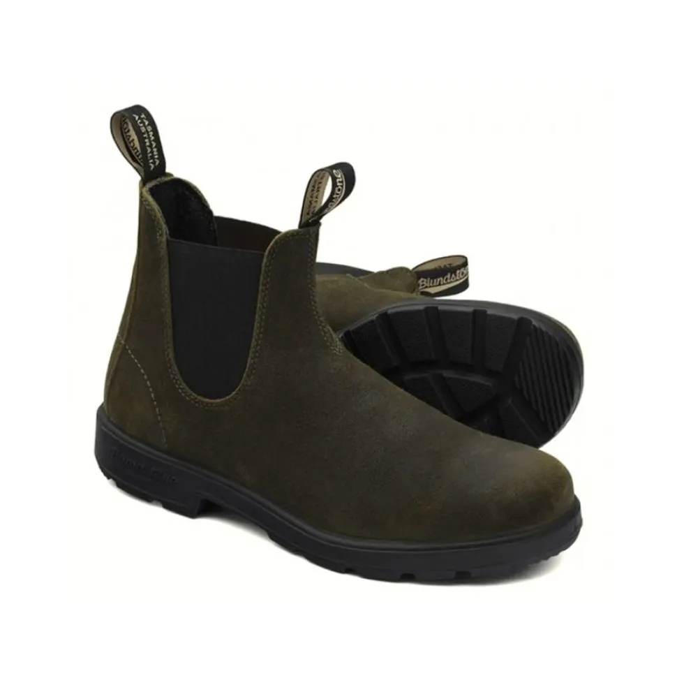 Stivali Chelsea in Suede